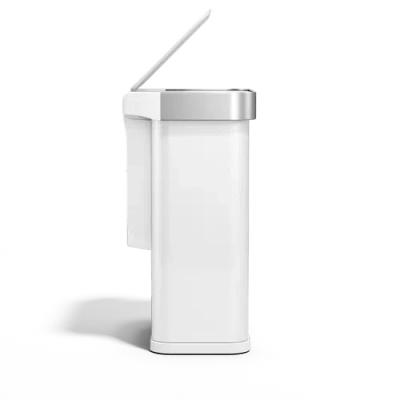 Simplehuman 58l Rectangular Sensor Can With Voice And Motion Control In White