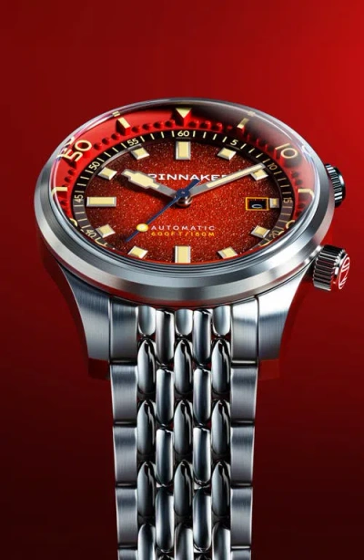Spinnaker Bradner Automatic Watch In Metallic