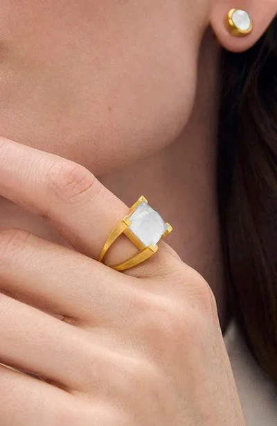 Dean Davidson Mini Plaza Ring In Gold