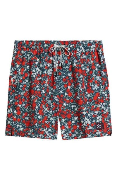Dark Seas Warwick Stretch Drawstring Shorts In Blue