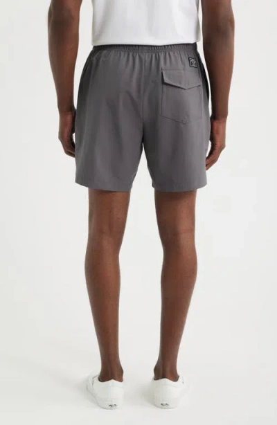 Dark Seas Warwick Stretch Drawstring Shorts In Gray