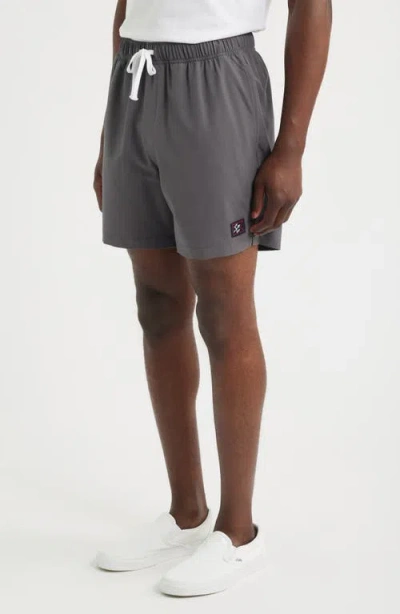 Dark Seas Warwick Stretch Drawstring Shorts In Gray