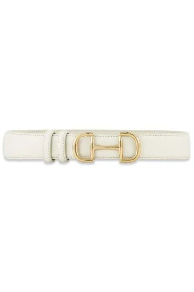 The Noli Shop Bettie Belt In White