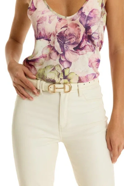 The Noli Shop Bettie Belt In White