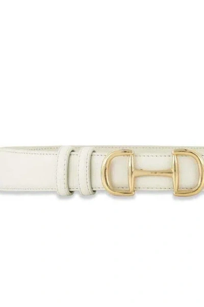 The Noli Shop Bettie Belt In White