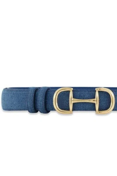 The Noli Shop Bettie Belt In Blue