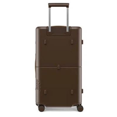July Checked Trunk In Brown