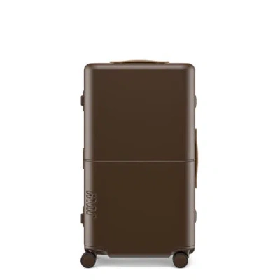 July Checked Trunk In Brown