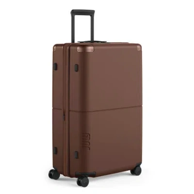 July Checked Plus Expandable In Brown