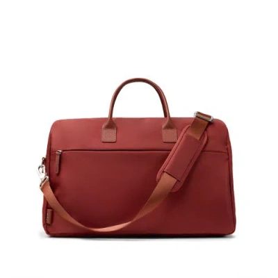 July Carry All Split Weekender In Red