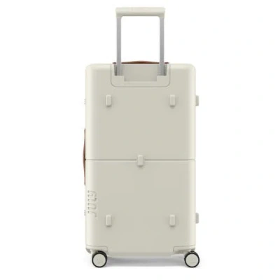 July Checked Trunk In White