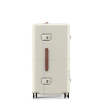 July Checked Trunk In White