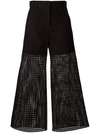 PHILOSOPHY DI LORENZO SERAFINI BRODERIE ANGLAISE TROUSERS,A0309072911884488