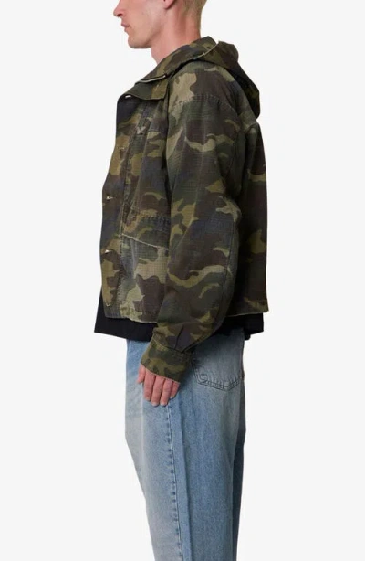 Mnml Ripstop Hooded Jacket In Multi