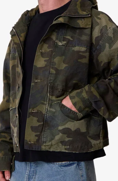 Mnml Ripstop Hooded Jacket In Multi