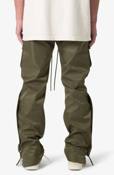 Mnml Snap Front Cargo Pants In Green