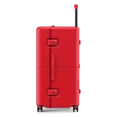 July Checked Trunk In Red