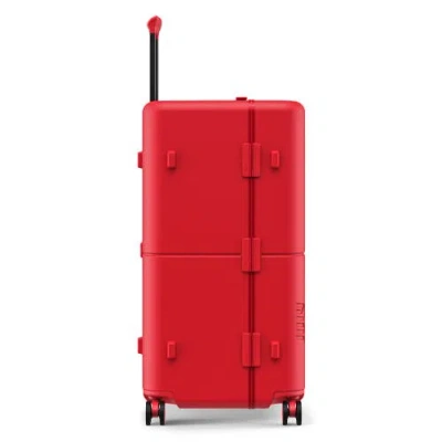 July Checked Trunk In Red