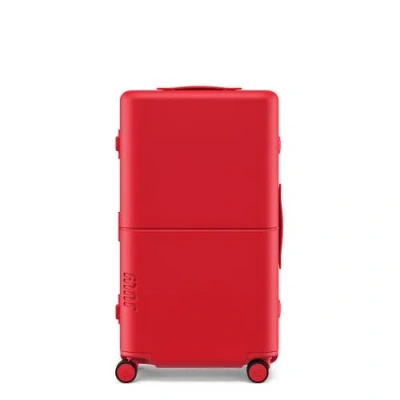 July Checked Trunk In Red