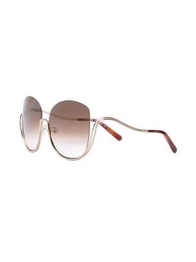 Shop Chloé Milla Sunglasses