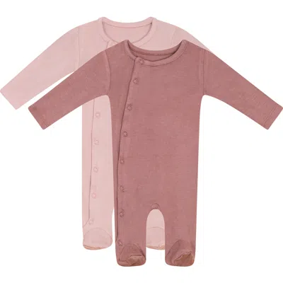 Bebe Bella Ribbed Button Up Assorted Romper Set