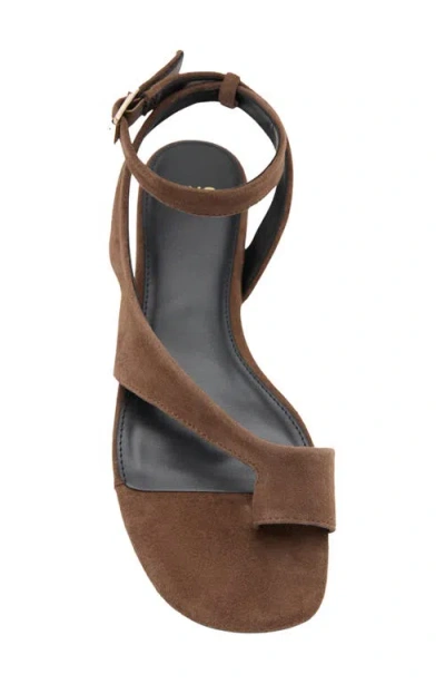 Mango Ankle Strap Sandal In Brown