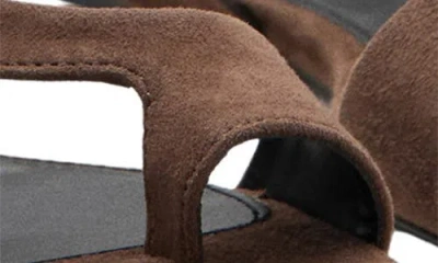 Mango Ankle Strap Sandal In Brown