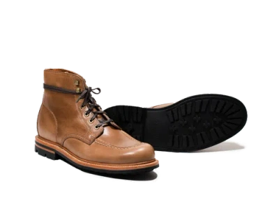 Grant Stone Brass Boot In Brown