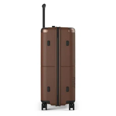 July Checked Expandable In Brown
