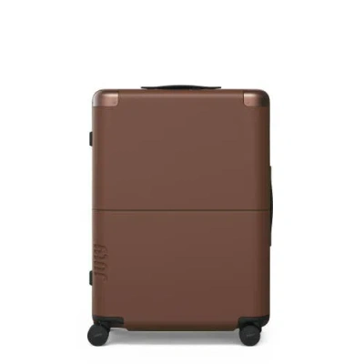 July Checked Expandable In Brown