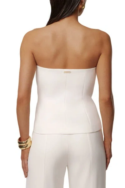 Jluxlabel Button Front Vest In White