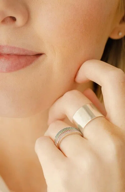 Made By Mary Birthstone Stacking Ring In Multi