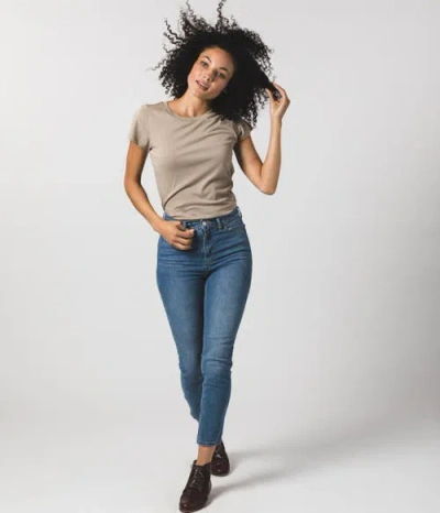 Known Supply Fitted Tee In Multi