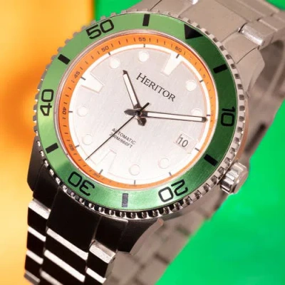 Heritor Automatic Bexley Automatic Divers Watch In Metallic