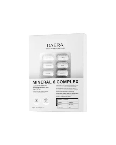 Daera Mineral 6 Complex Sheet Mask In White