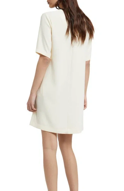 Ottod'ame Solid Short Dress In White