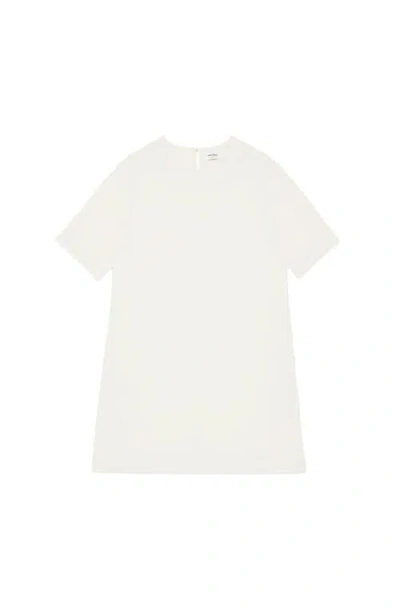 Ottod'ame Solid Short Dress In White