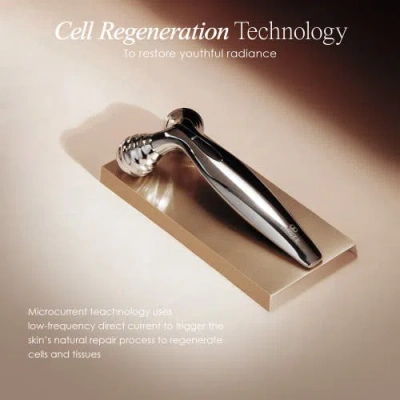 Project E Beauty Vora Microcurrent Facial Roller In Silver