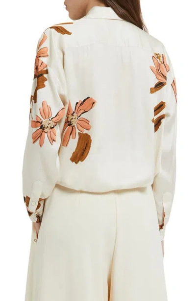 Ottod'ame Viscose T-shirt In Neutral