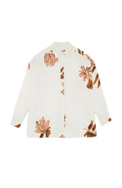 Ottod'ame Viscose T-shirt In Neutral