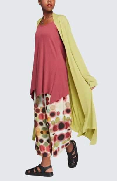 Luukaa Myra Printed Thin Cotton Pants In Multi