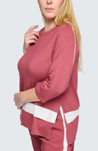 Luukaa Isla Viscose Jersey Tunic In Multi