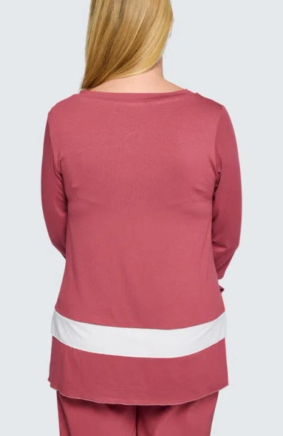 Luukaa Isla Viscose Jersey Tunic In Multi