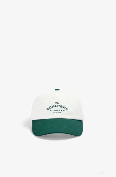 Scalpers Contrast Visor Cap In Multi