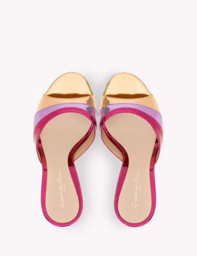 Gianvito Rossi Marea 95 Mules In Multi