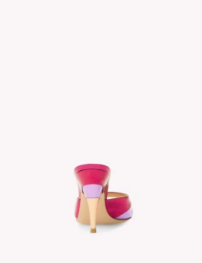 Gianvito Rossi Marea 95 Mules In Multi