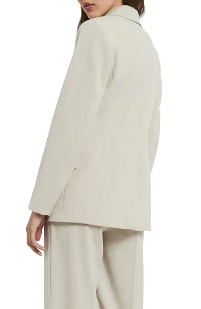 Ottod'ame One-button Jacket In Blue