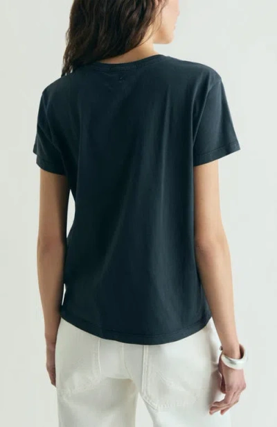 Scalpers Basic V-neck T-shirt In Blue