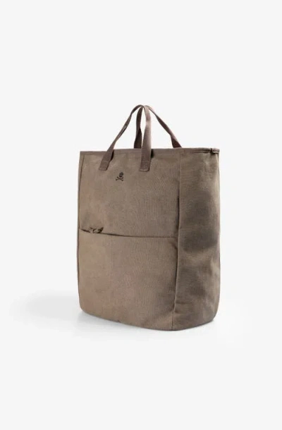Scalpers Canvas Backpack With Handles In Pattern