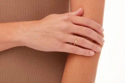Michael M Link Connection Ring In Gold